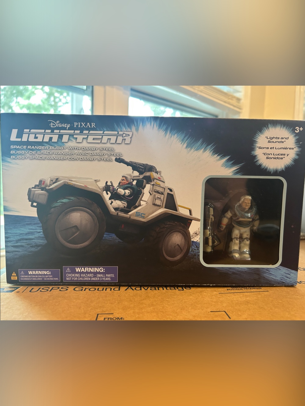 Disney Parks Space Ranger Buggy with Action Figure - White